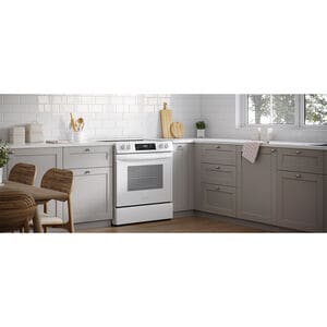 Frigidaire 30 in. 5.3 cu. ft. Electric Range with Smoothtop Burners - White, White, hires