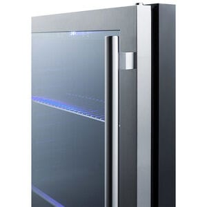Summit Commercial 24 in. 4.2 cu. ft. Built-In/Freestanding Beverage Center with Pull-Out Shelves & Digital Control - Stainless Steel, , hires