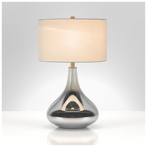 Hudson & Canal Mirabella Table Lamp-Smoked Chrome Ombre, , hires