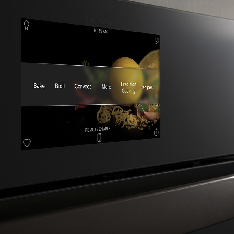 GE Profile 30 in. 10 cu. ft. Smart Top Control Electric Double Wall Oven with True European Convection - Stainless Steel, Stainless Steel, hires