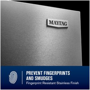 Maytag 36 in. 30.5 cu. ft. French Door Refrigerator with Internal Water Dispenser - Fingerprint Resistant Stainless Steel, , hires