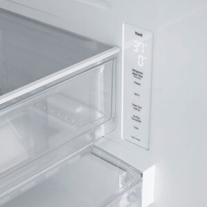 LG 33 in. 24.5 cu. ft. Smart French Door Refrigerator with Ice & Water Dispenser - PrintProof Stainless Steel, PrintProof Stainless Steel, hires