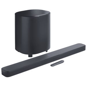 JBL 5.1 Channel Dolby Atmos Smart Sound Bar with Bluetooth & Wireless Subwoofer - Black, , hires