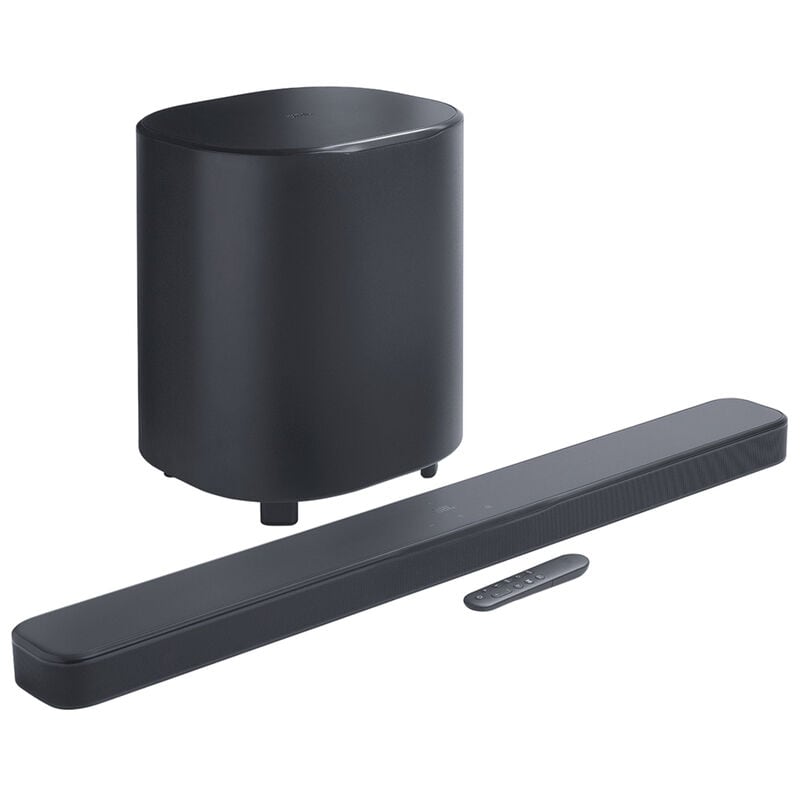 JBL 5.1 Channel Dolby Atmos Smart Sound Bar with Bluetooth & Wireless Subwoofer - Black, , hires