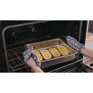 Frigidaire 15 in. ReadyCook Marinade & Oven Pan for Refrigerators - Stainless Steel, , hires