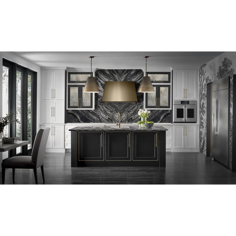 Monogram 48 in. 30.7 cu. ft. Built-In Smart Side by Side Refrigerator with Ice & Water Dispenser - Stainless Steel, , hires