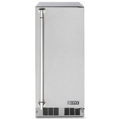 Lynx 15 in. Built-In Ice Maker with 18 Lbs. Ice Storage Capacity, Clear Ice Technology & Digital Control - Stainless Steel | LN15ICE