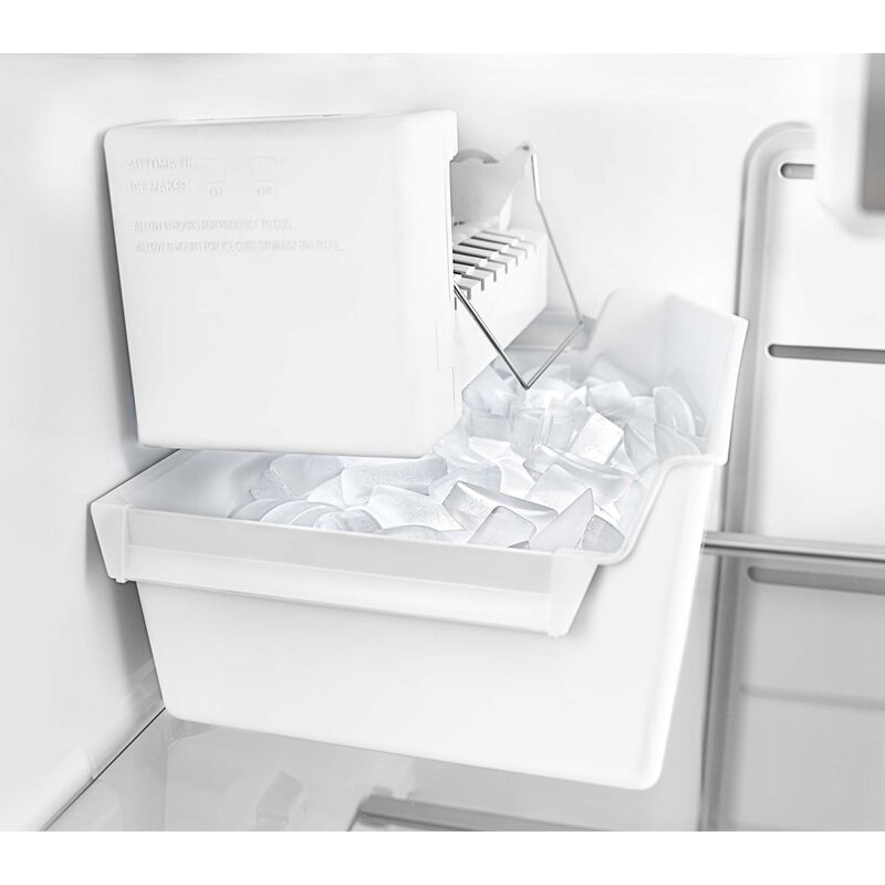 Whirlpool 30 in. 18.0 cu. ft. Upright Freezer with Adjustable Shelves - Monochromatic Stainless Steel, , hires