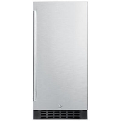 Summit 15 in. 3 cu. ft. Outdoor Undercounter Refrigerator - Stainless Steel | SPR316OS