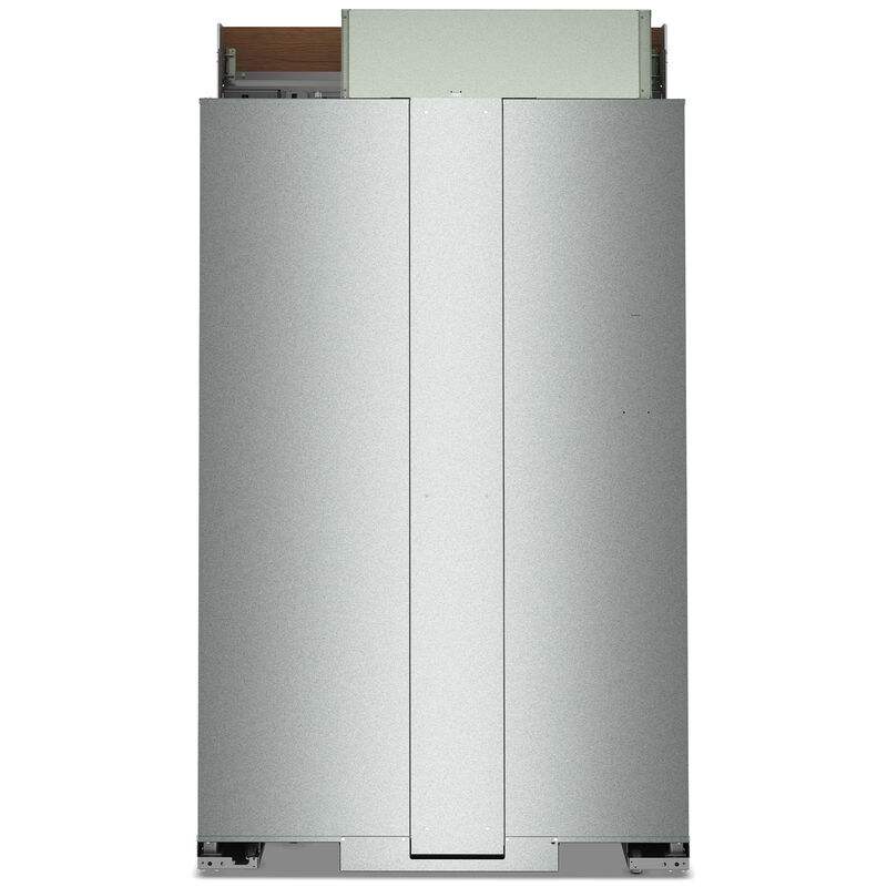 KitchenAid 48 in. 30.0 cu. ft. Built-In Counter Depth Side-by-Side Refrigerator with Ice Maker - Custom Panel Ready, Custom Panel Required, hires