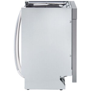 Miele 24 in. Front Control Dishwasher with 44 dBa Sound Level, 3rd-Rack & Pocket - Clean Steel, , hires