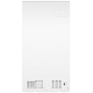 GE 36 in. 27.9 cu. ft. Side-by-Side Refrigerator with Ice & Water Dispenser - White, White, hires