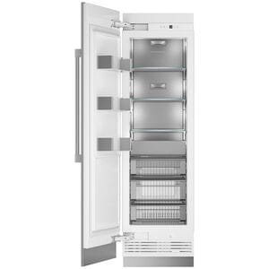 Monogram 24 in. 12.5 cu. ft. Built-in Smart Upright Freezer with Ice-Maker & Adjustable Shelves - Custom Panel Ready, , hires