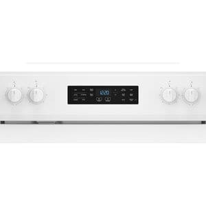 Whirlpool 30 in. 5.3 cu. ft. Air-Fry Standard Convection Electric Range with Radiant Burners - White, , hires