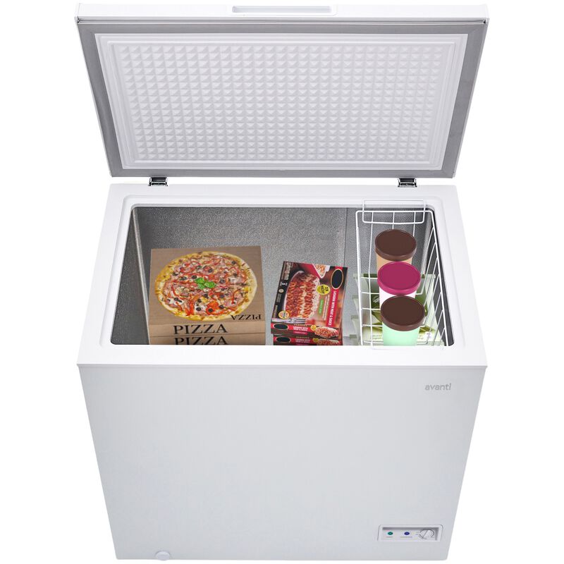 Avanti 33 in. 7.0 cu. ft. Garage-Ready Chest Freezer - White, , hires