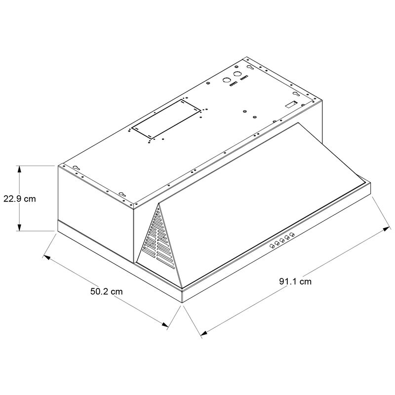 Whirlpool 36 in. Convertible Standard Style Range Hood with 400 CFM, 3 Fan Speeds & 2 Halogen Lights - Stainless Steel, , hires