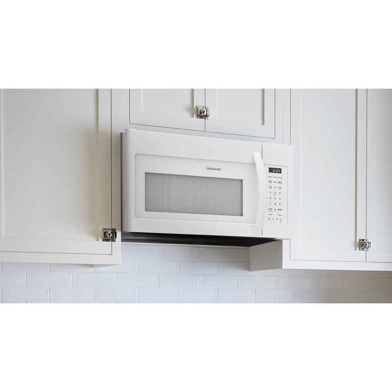 Frigidaire 30 in. 1.8 cu. ft. 1000W Over-the-Range Microwave with 300 CFM - White, White, hires