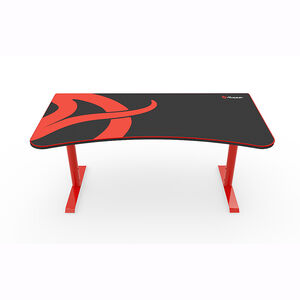 Arozzi Arena Full-surface Deskmat Desk - Red and Black, , hires