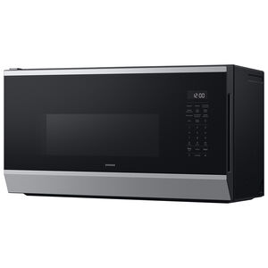 Samsung 30 in. 1.7 cu. ft. 950W Smart Over-the-Range Microwave with 300 CFM, Convection & Sensor Cooking - Stainless Steel, , hires