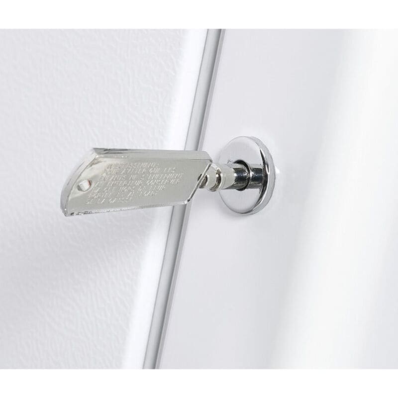 GE 33 in. 17.3 cu. ft. Garage-Ready Upright Freezer with Adjustable Shelves - White, , hires