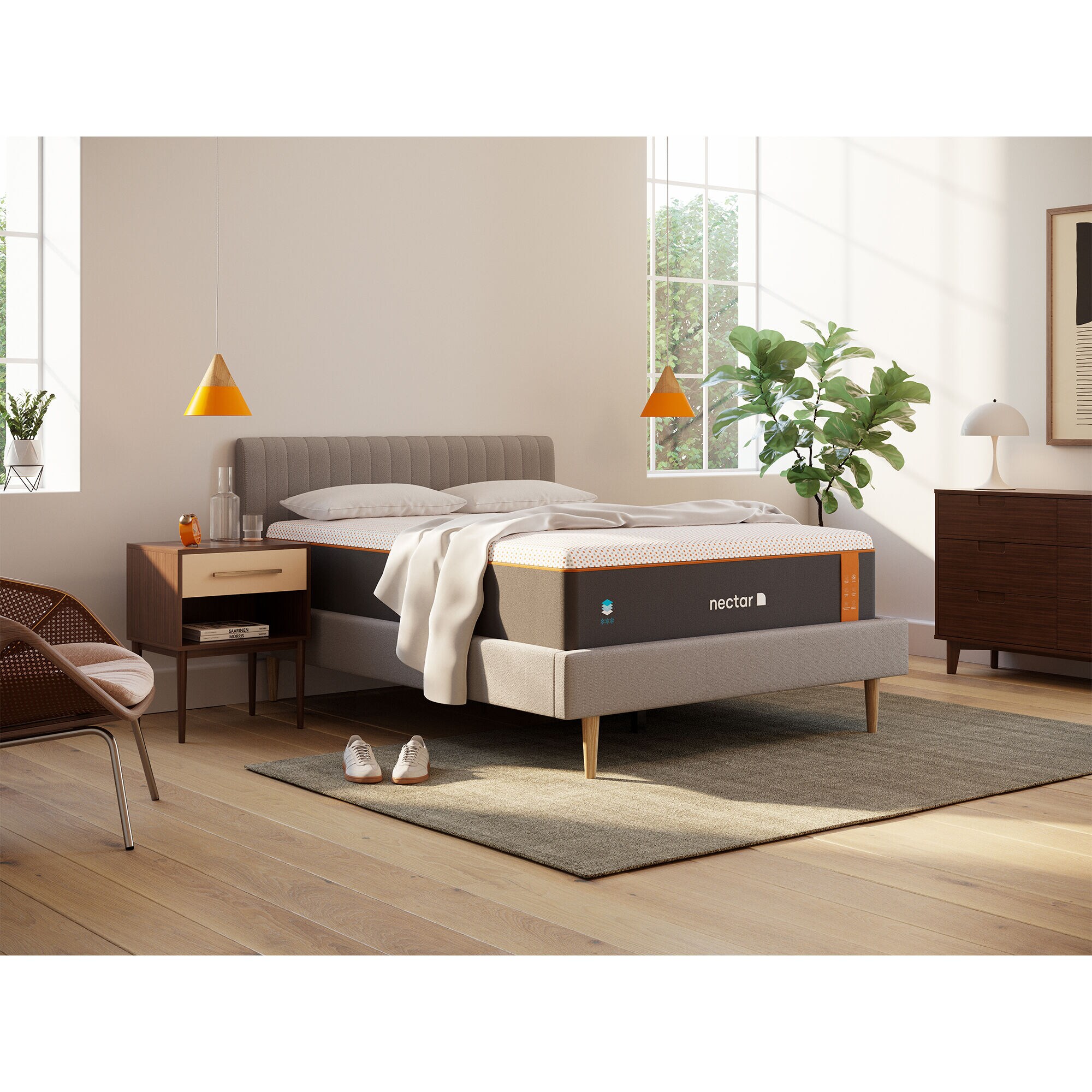 California king top mattress nectar
