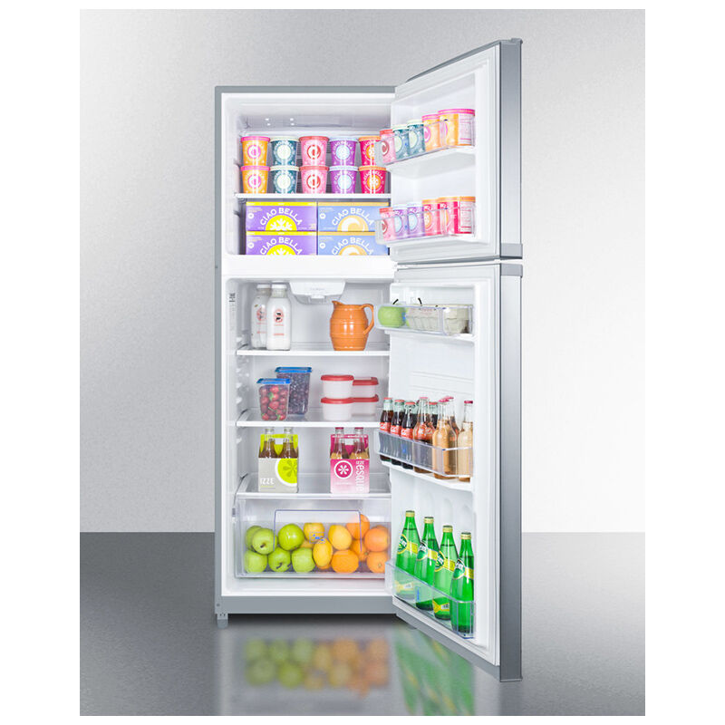 Summit 26 in. 12.9 cu. ft. Counter Depth Top Freezer Refrigerator