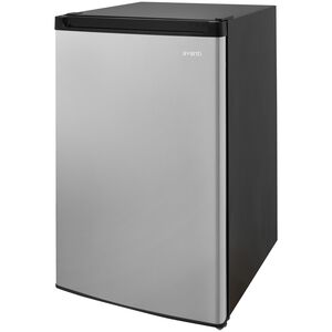 Avanti 20 in. 4.4 cu. ft. Mini Fridge with Freezer Compartment - Stainless Steel, Stainless Steel, hires