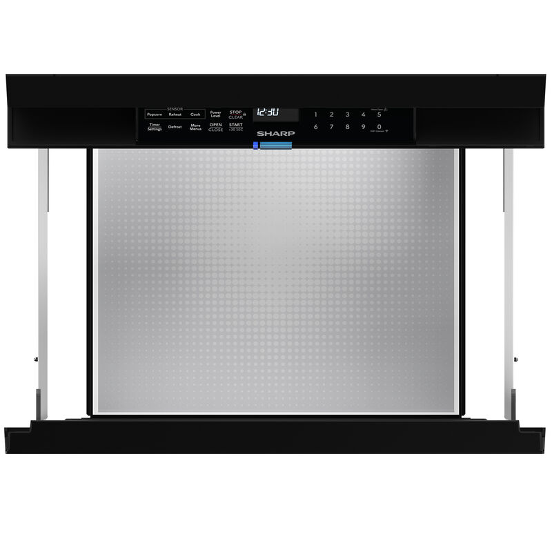 Sharp 24 in. 1.2 cu. ft. 950W Smart Drawer Microwave with Sensor Cooking - Black, , hires