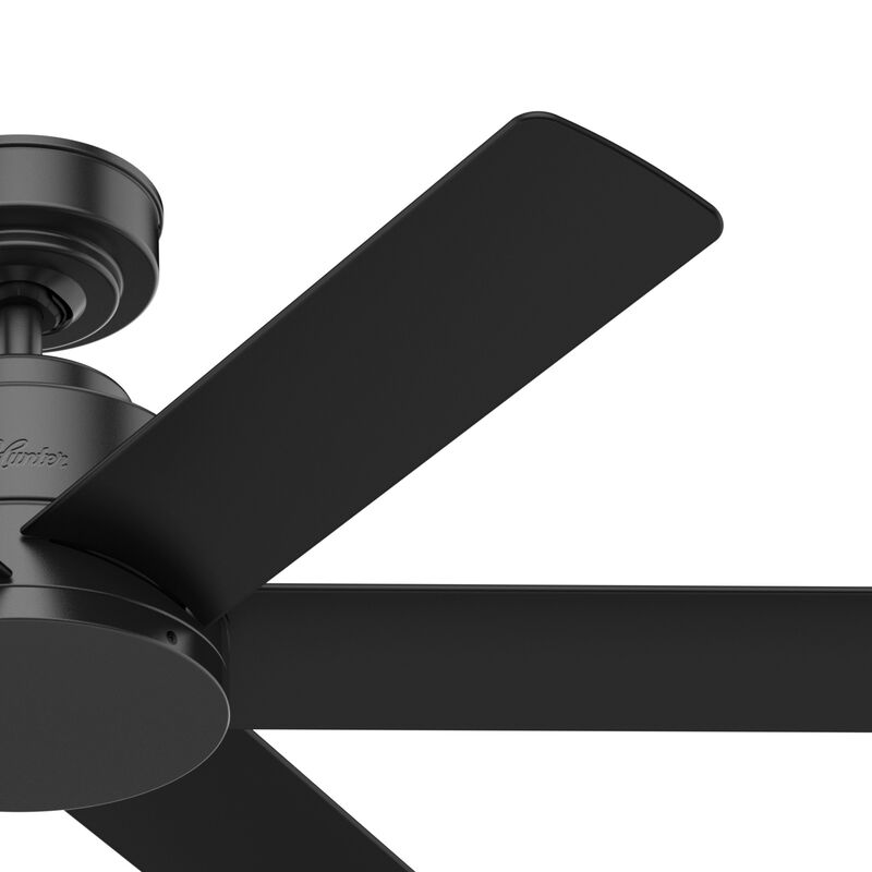 Hunter Kennicott 44 in. Indoor/Outdoor Ceiling Fan with Wall Control - Matte Black, Matte Black, hires
