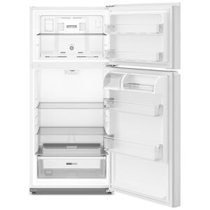 Whirlpool 28 in. 14.3 cu. ft. Top Freezer Refrigerator - White, White, hires