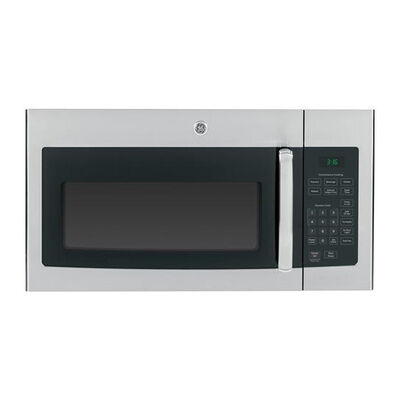 GE 30" 1.6 Cu. Ft. Over-the-Range Microwave with 10 Power Levels & 300 CFM - Stainless Steel | JVM3160RFSS