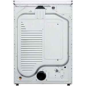 LG 27 in. 7.4 cu. ft. Smart Stackable Gas Dryer with AI Sensor Dry, Turbo Steam, Sanitize & Steam Cycle - White, White, hires