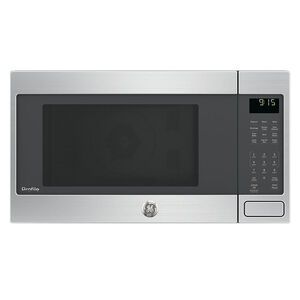 GE Profile 22 in. 1.5 cu.ft Countertop Microwave with 10 Power Levels & Sensor Cooking Controls - Stainless Steel, Stainless Steel, hires