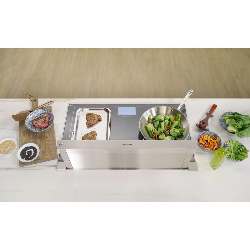 Thermador Masterpiece Series 36 in. Convertible Downdraft with 3 Fan Speeds - Stainless Steel, , hires
