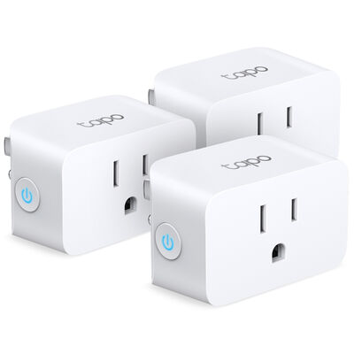 TP-Link - Tapo Smart Wi-Fi Plug Mini with Matter (3-pack) - White | TP15(3-PACK)