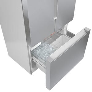Bosch 800 Series 36 in. 20.8 cu. ft. Smart Counter Depth French Door Refrigerator with Internal Water Dispenser and Recessed handles Anti-Finger Print Stainless Steel, , hires