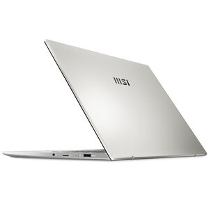MSI Prestige 14 in. Notebook with Intel Core i5-12500H, 12th Gen, 1.8 GHz CPU, NVIDIA GeForce RTX 2050 GPU, 16 GB RAM, 512 GB SSD & Windows 11 Home - Silver, , hires