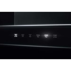 JennAir 30 in. Convertible Chimney Style Range Hood with 550 CFM, 4 Fan Speeds & 2 LED Lights - Stainless Steel, , hires