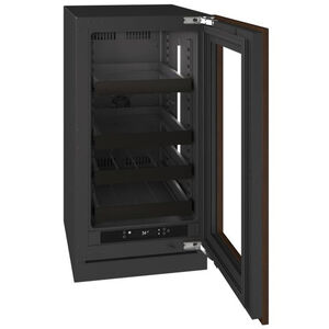 U-Line 18 in. Built-In/Freestanding 3.5 cu. ft. Compact Beverage Center with Pull-Out Shelves & Digital Control - Custom Panel Ready, , hires