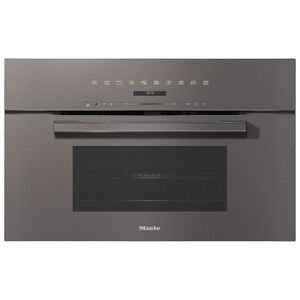 Miele VitroLine Series 30 in. 1.5 cu. ft. Electric Smart Wall Oven with Standard Convection - Graphite Gray, , hires