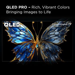 TCL - 85" Class Q-Series QLED 4K UHD Smart Google TV, , hires