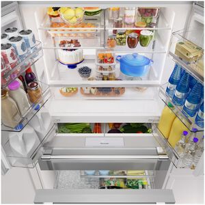 Thermador 36 in. 20.4 cu. ft. Smart Counter Depth 4-Door French Door Refrigerator with Internal Water Dispenser - Stainless Steel, , hires