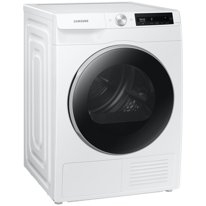 Samsung 24 in. 4.0 cu. ft. Ventless Electric Dryer with 15 Dryer Programs, 11 Dry Options, Sanitize Cycle, Wrinkle Care & Sensor Dry - White, , hires