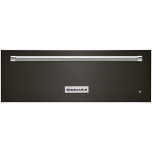 KitchenAid 27 in. 1.3 cu. ft. Warming Drawer with Variable Temperature Controls & Electronic Humidity Controls - Black Stainless, , hires