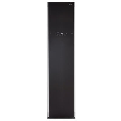LG Styler 18 in. Smart Steam Closet with TrueSteam Technology and Exclusive Moving Hangers - Metallic Charcoal | S3CW