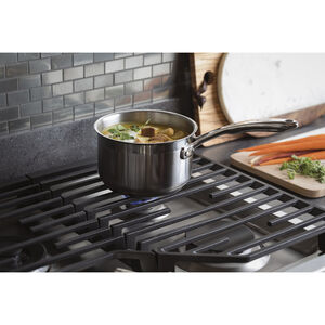 GE Profile 36 in. Natural Gas Cooktop with 5 Sealed Burners & Griddle - Stainless Steel, , hires