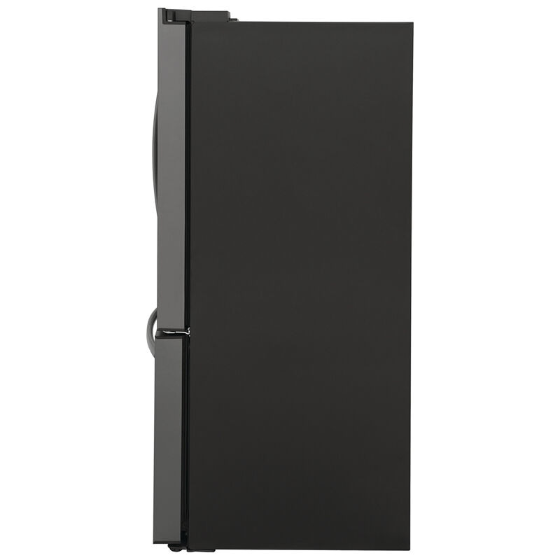 Frigidaire 36 in. 27.8 cu. ft. French Door Refrigerator with External Ice & Water Dispenser - Black Stainless Steel, Black Stainless Steel, hires