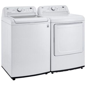 LG 27 in. 7.3 cu. ft. Gas Dryer with Delicate Cycle & Sensor Dry Technology - White, , hires