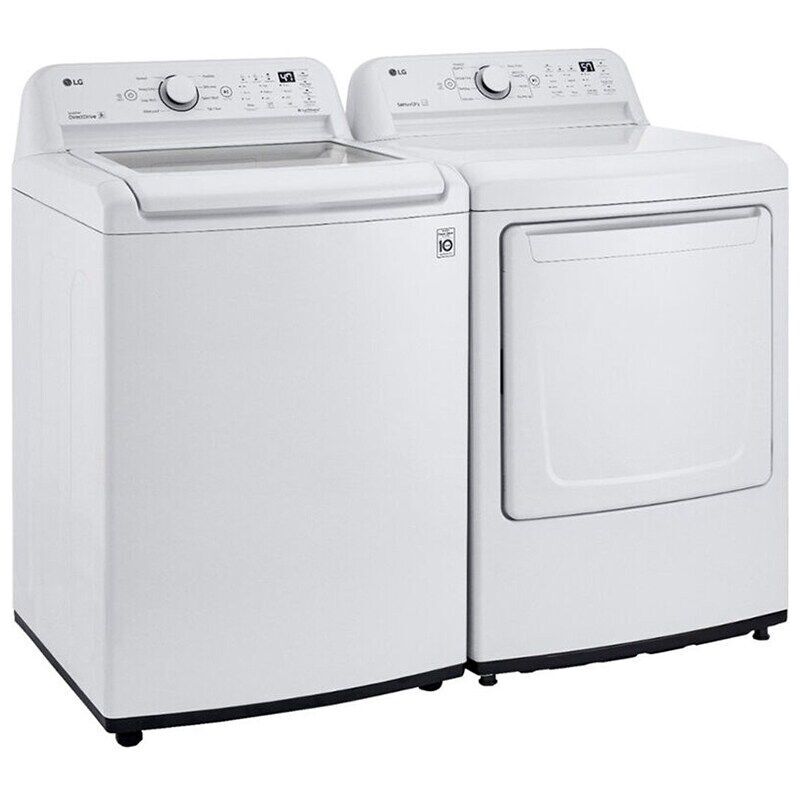 LG 27 in. 7.3 cu. ft. Gas Dryer with Delicate Cycle & Sensor Dry Technology - White, , hires