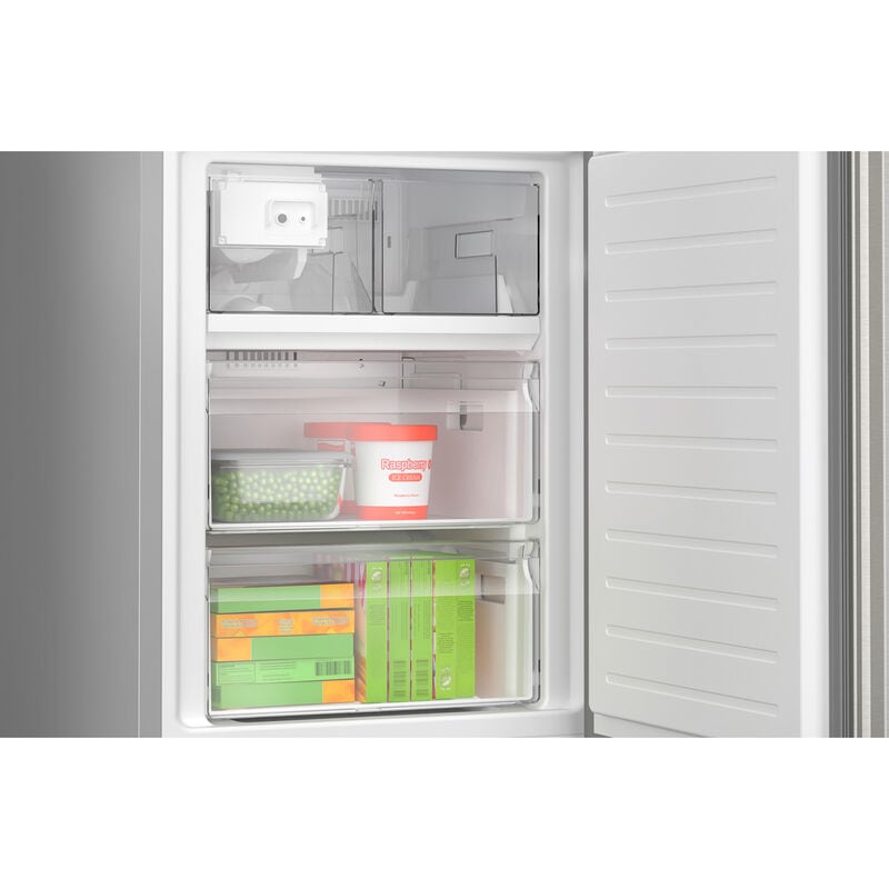 Bosch 800 Series 24 in. 12.8 cu. ft. Smart Counter Depth Bottom Freezer Refrigerator with Internal Water Dispenser - Stainless Steel, Stainless Steel, hires